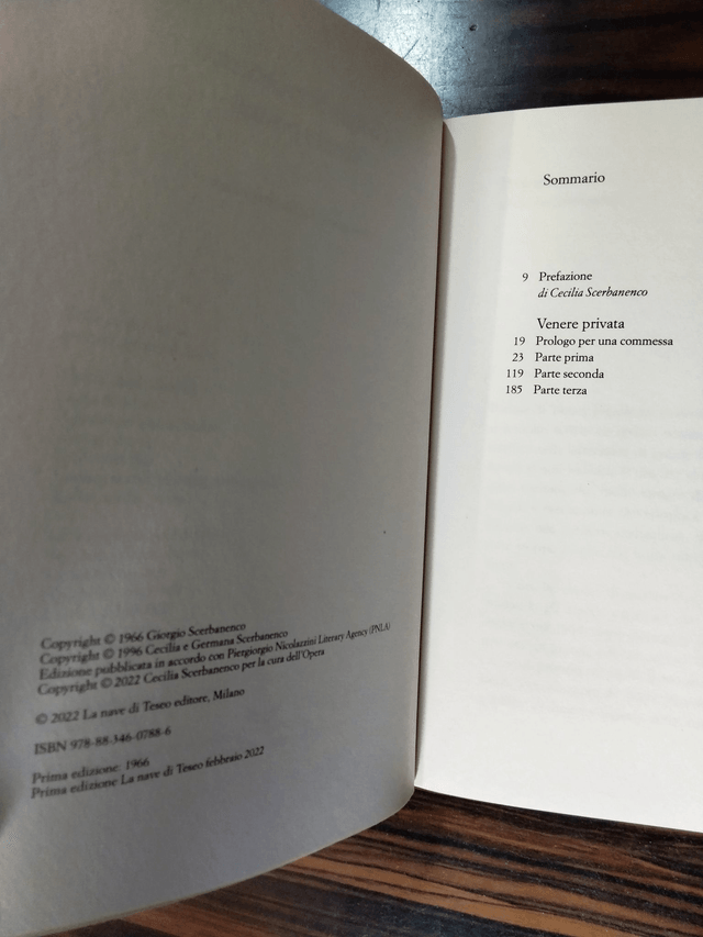 Giorgio Scerbanenco - Venere privata (La Nave di Teseo, 2022)