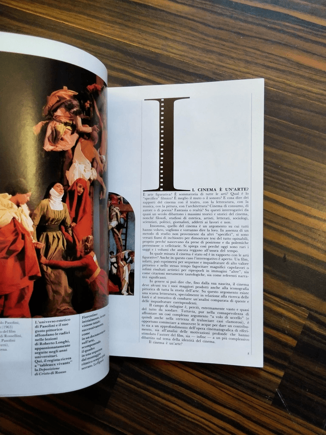 Pier Marco De Santi - Cinema e pittura (Giunti, 1987 - ArtDossier #16)