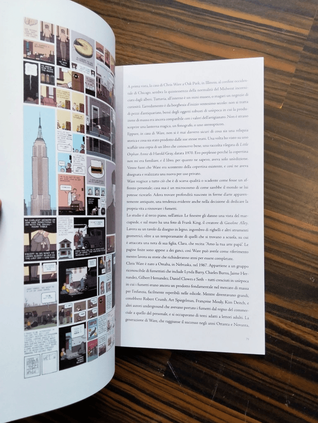 Hamelin (curatore) - Chris Ware. Il palazzo della memoria. Scritti, disegni, interviste (Coconino Press, 2016)