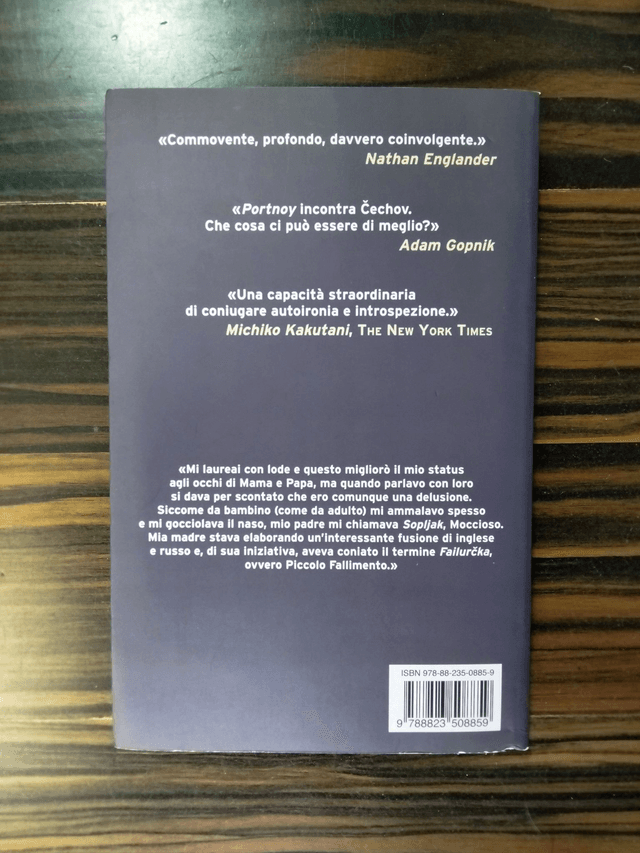 Gary Shteyngart - Mi chiamavano piccolo fallimento (Guanda, 2014)