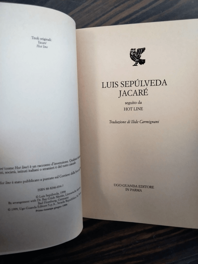 Luis Sepúlveda - Jacaré